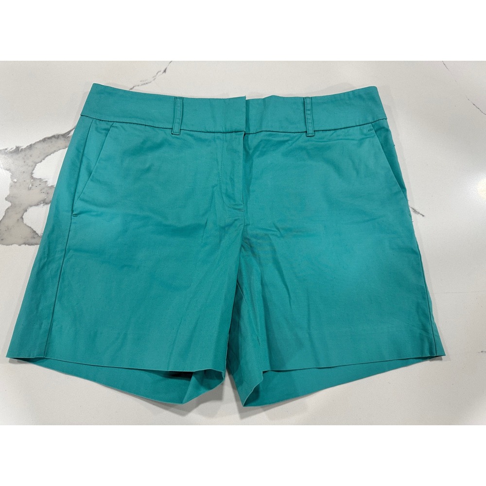 Like new Ann Taylor Factory Womens Teal Green/Blue Cotton Shorts